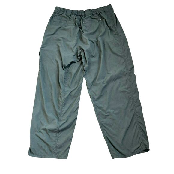 EX OFFICIO Men's Medium Green 100% Nylon Lightweight Hiking Trail Pants Gorpcore - Picture 2 of 7